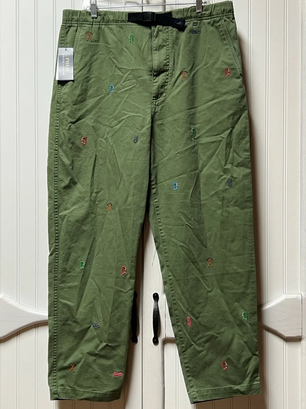 Ralph Lauren Polo Twill Climbing Hiking Pants L NWT